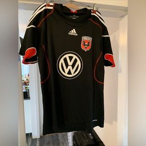 DC United Adidas Size M MLS jersey